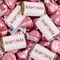 128 Pcs Girl Baptism Candy Party Favors Hershey's Miniatures & Kisses (1.58 lbs) - Pink